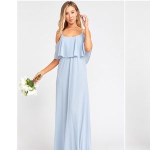 Show Me Your MuMu Caitlin Ruffle Maxi Dress